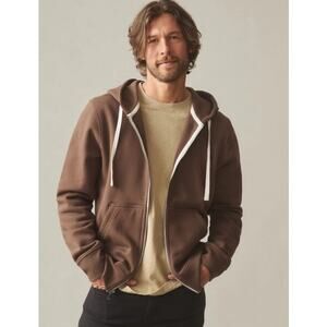 American Giant Men's Cotton Midweight Full Zip Hoodie